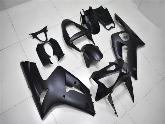 2003-2004 Matte Black Kawasaki ZX6R Motorcycle Fairings UK Stores