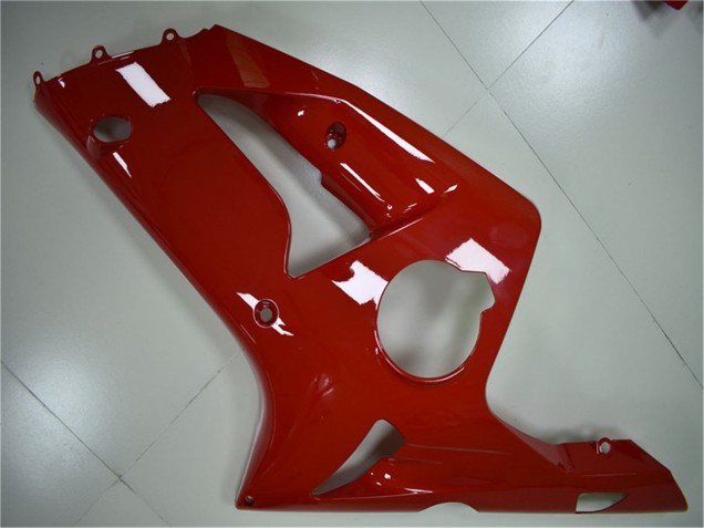 2003-2004 Red Kawasaki ZX6R Motorcycle Fairing Kits UK Stores