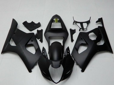2003-2004 Matte Black Suzuki GSXR 1000 Motorcycle Fairing UK Stores
