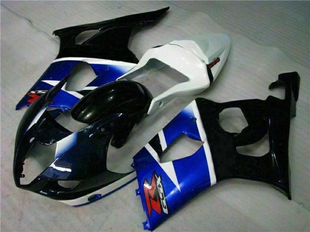 2003-2004 White Blue Glossy Black Red Suzuki GSXR 1000 Abs Motorcycle Fairings UK Stores