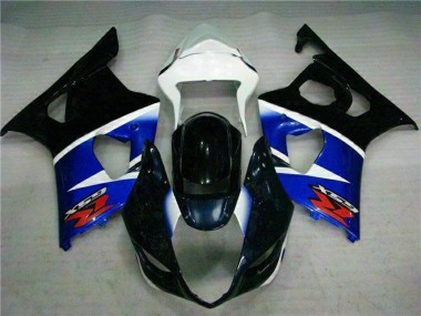 2003-2004 White Blue Glossy Black Red Suzuki GSXR 1000 Abs Motorcycle Fairings UK Stores