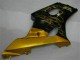 2003-2004 Glossy Black Gold Flame Suzuki GSXR 1000 Motorcycle Fairings UK Stores