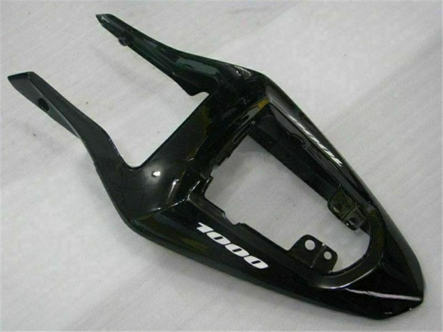 2003-2004 Glossy Black Gold Flame Suzuki GSXR 1000 Motorcycle Fairings UK Stores