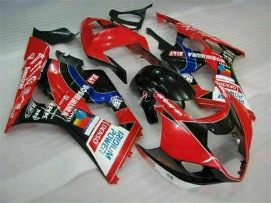 2003-2004 Red Black Blue Yoshimura Suzuki GSXR 1000 Motorcycle Fairings UK Stores