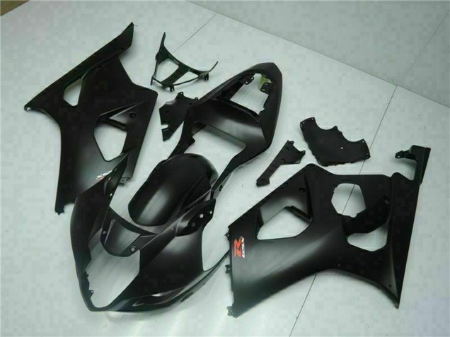 2003-2004 Matte Black Red Suzuki GSXR 1000 Motorcycle Fairings UK Stores