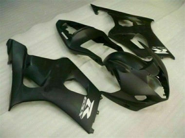2003-2004 Matte Black Suzuki GSXR 1000 Motorcycle Fairings UK Stores