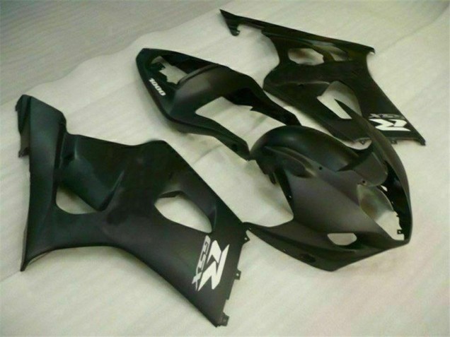 2003-2004 Matte Black Suzuki GSXR 1000 Motorcycle Fairings UK Stores