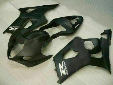 2003-2004 Matte Black Suzuki GSXR 1000 Motorcycle Fairings UK Stores
