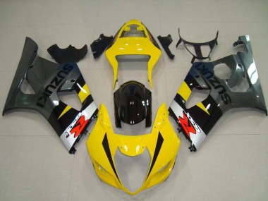 2003-2004 Yellow Silver Grey Black Red Suzuki GSXR 1000 Motorcycle Fairings UK Stores