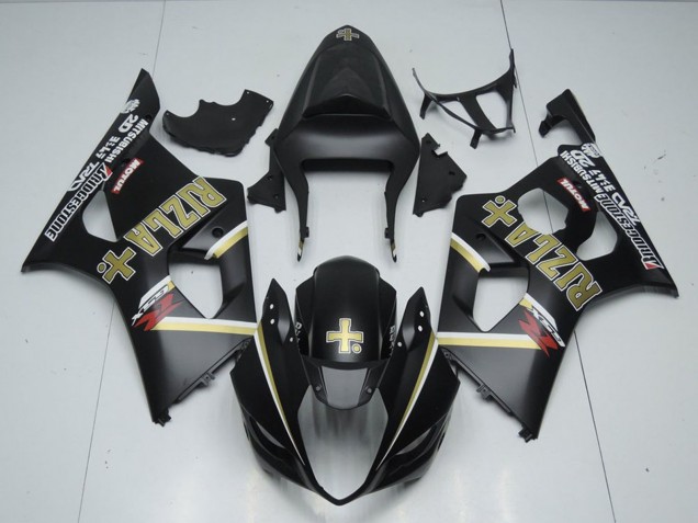 2003-2004 Matte Black Rizla Suzuki GSXR 1000 Motorcycle Fairings UK Stores