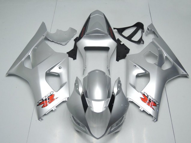 2003-2004 Silver Red OEM Style Suzuki GSXR 1000 Motorcycle Fairings UK Stores