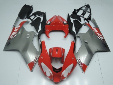 2003-2006 Red Grey Black Aprilia RSV1000 Motorcycle Fairings UK Stores
