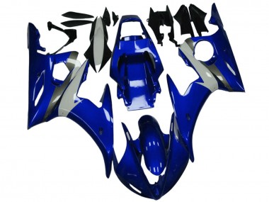 2003-2004 Blue White Yamaha YZF R6 Motorcycle Fairing UK Stores