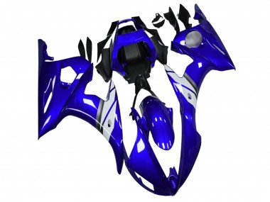 2003-2004 Blue White Yamaha YZF R6 Motorcycle Fairings UK Stores