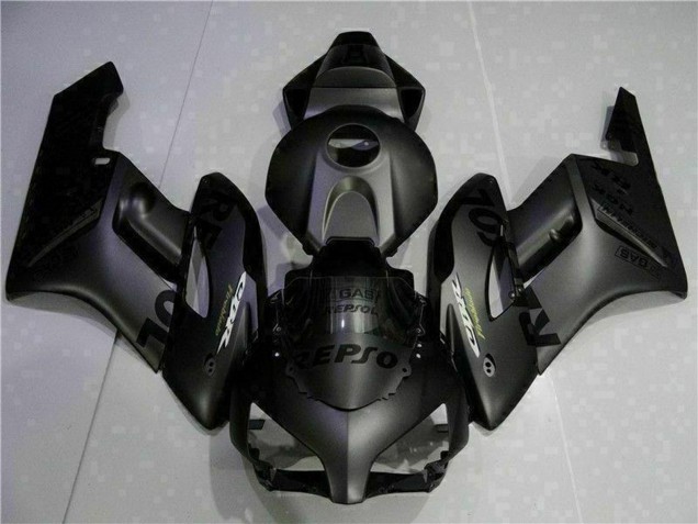 2004-2005 Matte Black Repsol Honda CBR1000RR Motorcycle Fairings UK Stores