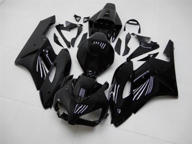 2004-2005 Glossy Black Matte Black Honda CBR1000RR Motorcycle Fairings UK Stores