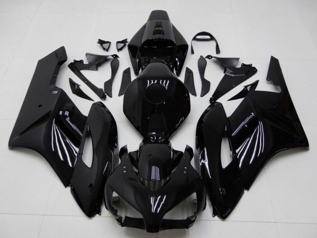 2004-2005 Glossy Black Matte Black Honda CBR1000RR Motorcycle Fairings UK Stores