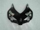 2004-2005 Glossy Black White West Mobil Michelin Honda CBR1000RR Motorcycle Fairings UK Stores
