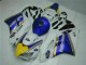2004-2005 White Blue Yellow Rothmans Honda CBR1000RR Motorcycle Fairing UK Stores