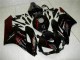 2004-2005 Glossy Black Red Flame Honda CBR1000RR Motorcycle Fairings UK Stores