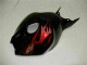2004-2005 Glossy Black Red Flame Honda CBR1000RR Motorcycle Fairings UK Stores