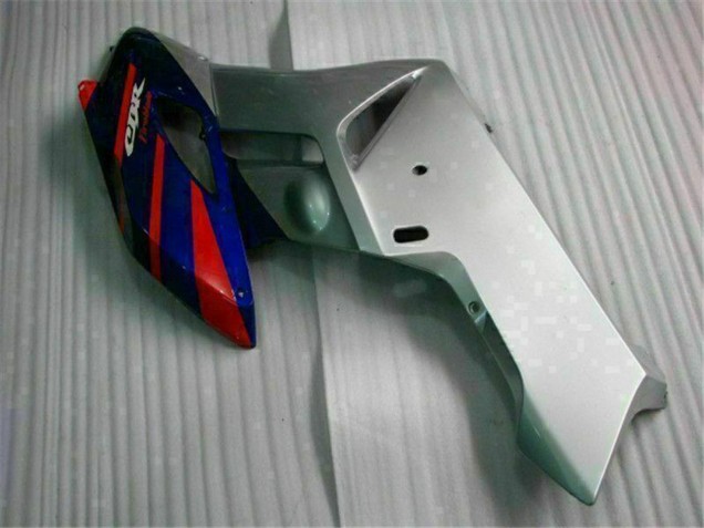 2004-2005 Silver Red Blue Black Stripe Honda CBR1000RR Motorcycle Fairings UK Stores
