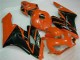 2004-2005 Orange Glossy Black Honda CBR1000RR Motorcycle Fairings UK Stores