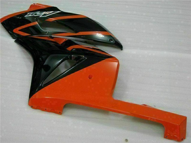 2004-2005 Orange Glossy Black Honda CBR1000RR Motorcycle Fairings UK Stores