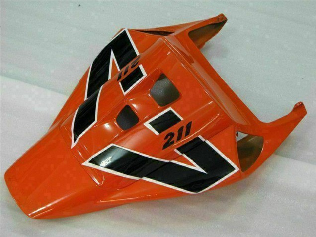 2004-2005 Orange Glossy Black Honda CBR1000RR Motorcycle Fairings UK Stores