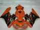 2004-2005 Orange Glossy Black Honda CBR1000RR Motorcycle Fairings UK Stores