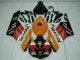 2004-2005 Orange White Red Black Repsol Honda CBR1000RR Motorcycle Fairings UK Stores