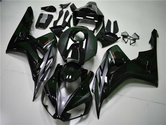 2004-2005 Glossy Black Grey Honda CBR1000RR Motorcycle Fairings UK Stores