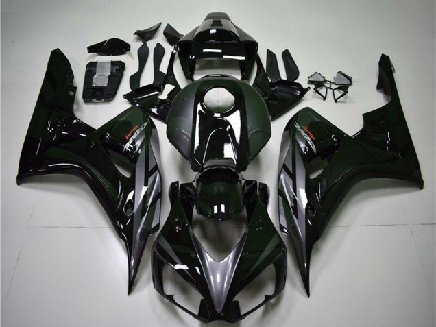 2004-2005 Glossy Black Grey Honda CBR1000RR Motorcycle Fairings UK Stores