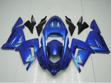 2004-2005 Blue Kawasaki ZX10R Motorcycle Fairings UK Stores