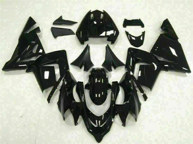 2004-2005 Glossy Black Kawasaki ZX10R Motorcycle Fairings UK Stores