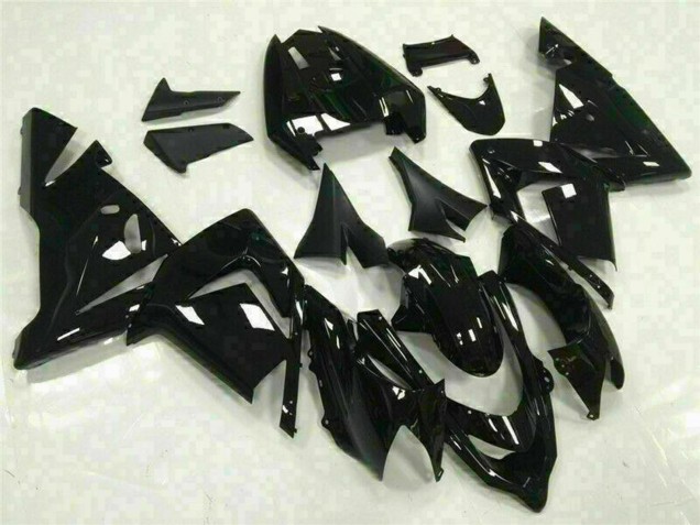 2004-2005 Glossy Black Kawasaki ZX10R Motorcycle Fairings UK Stores