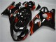 2004-2005 Glossy Black Red Stripe Suzuki GSXR 600/750 Motorcycle Fairings UK Stores