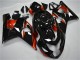2004-2005 Glossy Black Red Stripe Suzuki GSXR 600/750 Motorcycle Fairings UK Stores