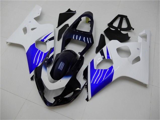 2004-2005 White Blue Black Suzuki GSXR 600/750 Bike Fairings UK Stores