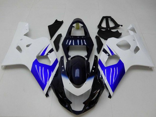2004-2005 White Blue Black Suzuki GSXR 600/750 Bike Fairings UK Stores