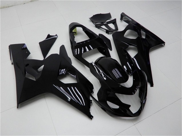 2004-2005 Glossy Black Suzuki GSXR 600/750 Motorcycle Fairings UK Stores