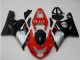 2004-2005 Red Silver Black Suzuki GSXR 600/750 Motorcycle Fairings UK Stores