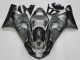 2004-2005 Grey Black Flame Suzuki GSXR 600/750 Motorcycle Fairings UK Stores