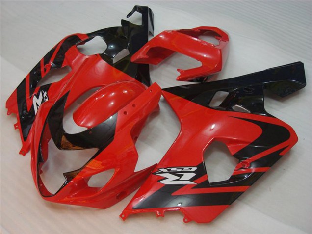 2004-2005 Red Black Suzuki GSXR 600/750 Motorcycle Fairings UK Stores