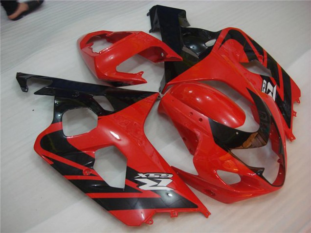 2004-2005 Red Black Suzuki GSXR 600/750 Motorcycle Fairings UK Stores