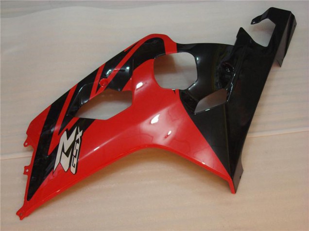2004-2005 Red Black Suzuki GSXR 600/750 Motorcycle Fairings UK Stores