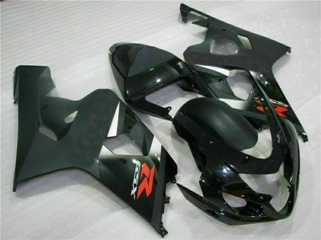 2004-2005 Glossy Black Matte Black Red Decal Suzuki GSXR 600/750 Motorcycle Fairings UK Stores