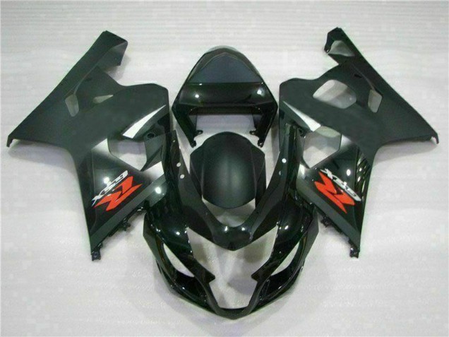 2004-2005 Glossy Black Matte Black Red Decal Suzuki GSXR 600/750 Motorcycle Fairings UK Stores