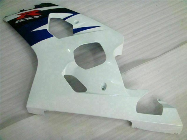 2004-2005 White Blue Glossy Black Red Suzuki GSXR 600/750 Motorcycle Fairings UK Stores