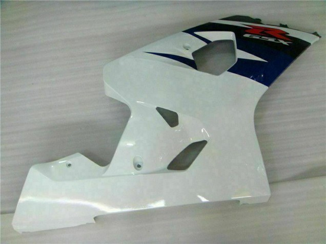 2004-2005 White Blue Glossy Black Red Suzuki GSXR 600/750 Motorcycle Fairings UK Stores